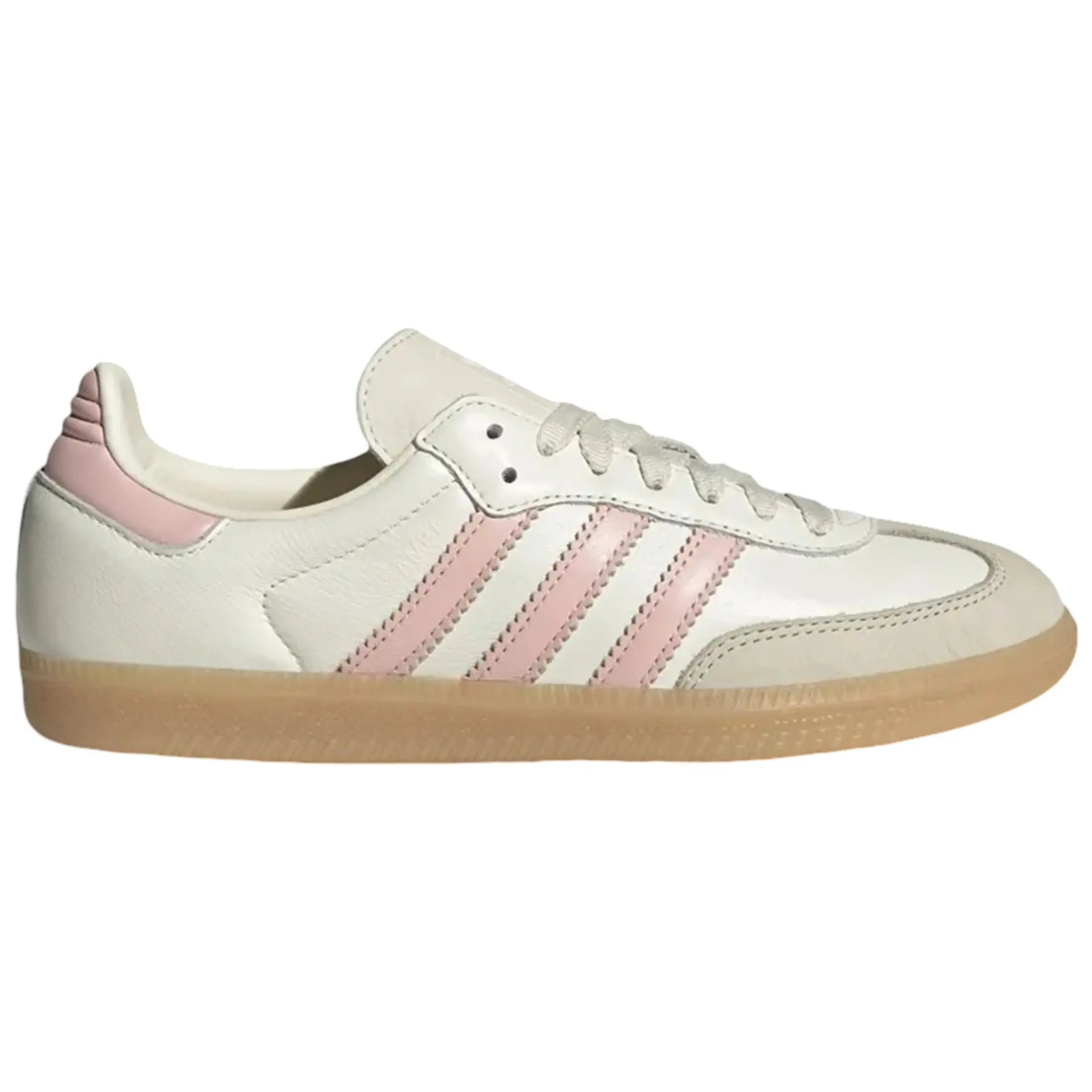 Adidas Samba OG off White Sandy Pink IH9059 Women'S Fashion Shoes New